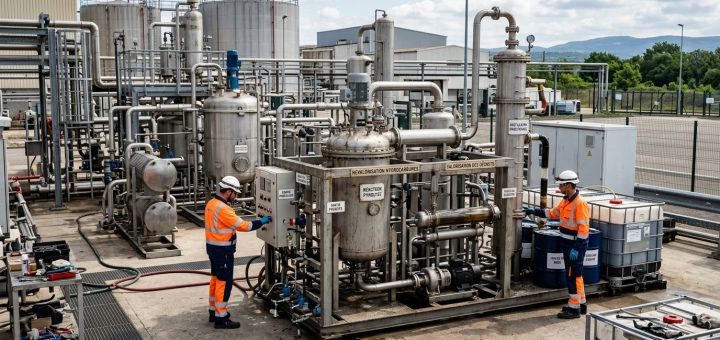 Gestion et traitement des déchets hydrocarburés
