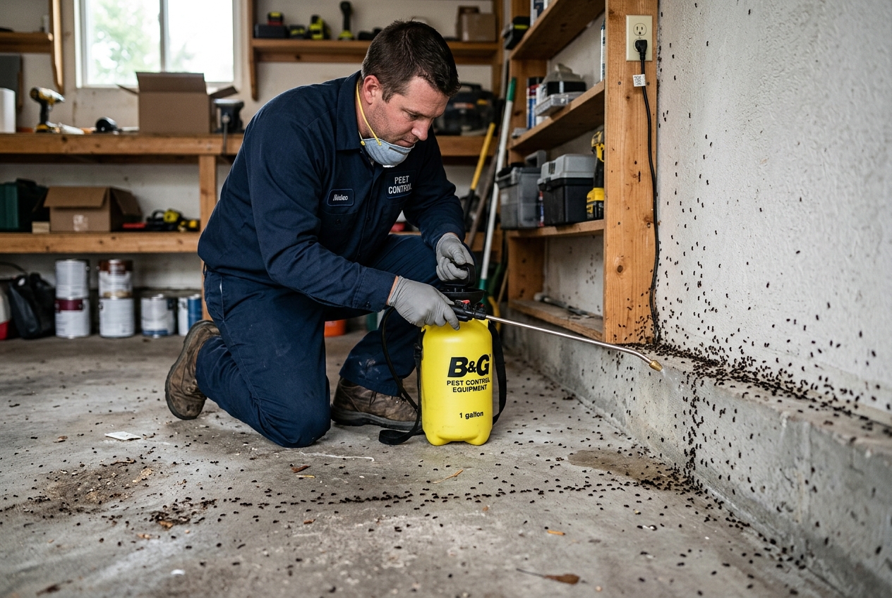 Extermination de fourmis