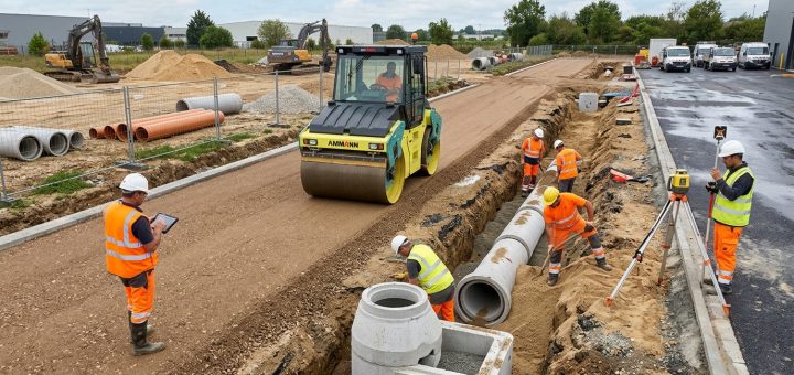 Travaux de VRD