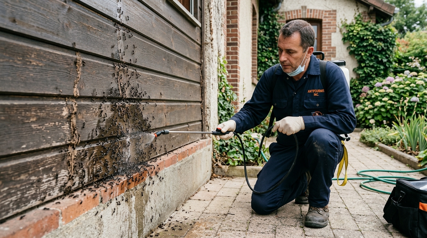Extermination de fourmis