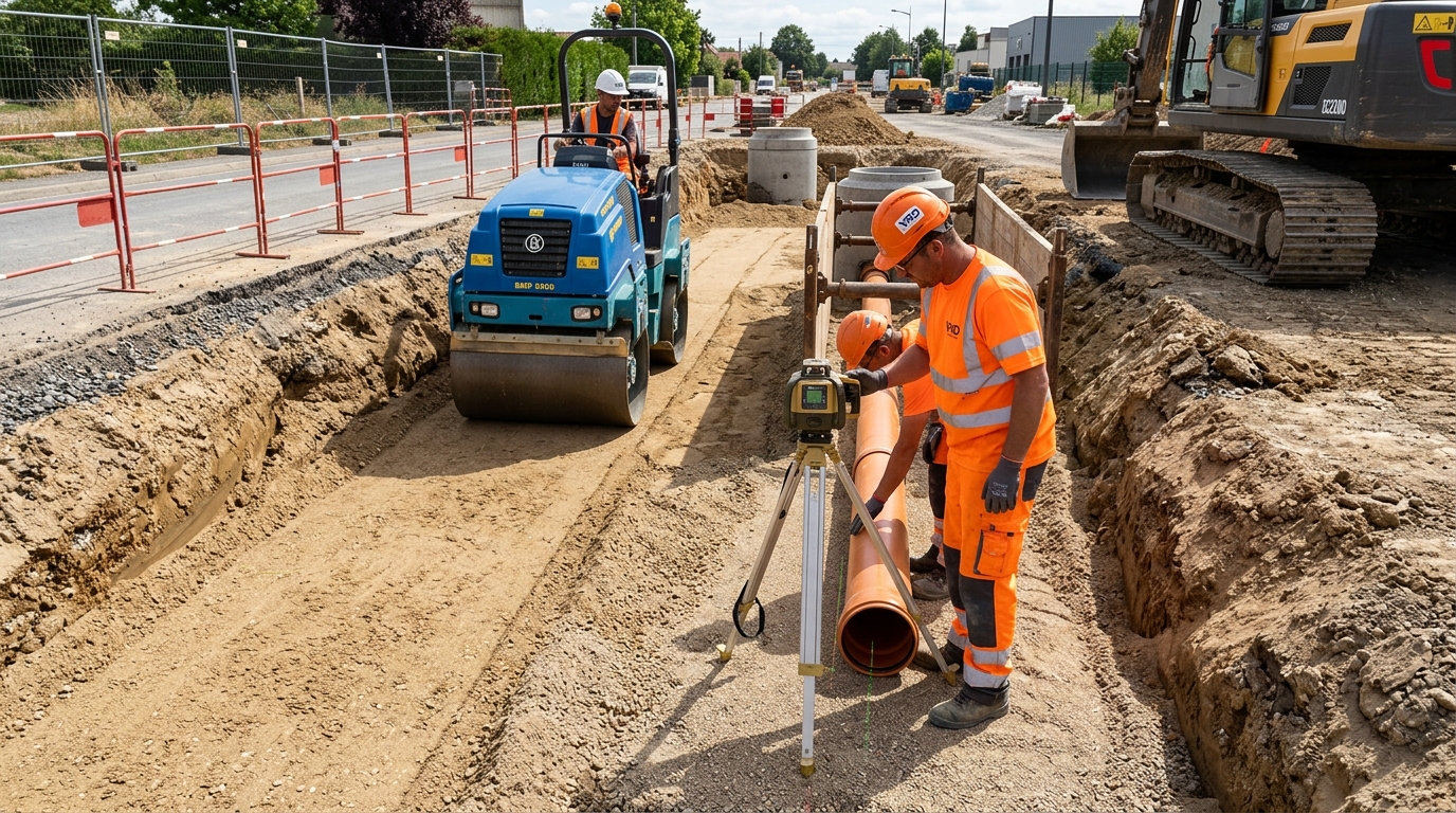 Travaux de VRD