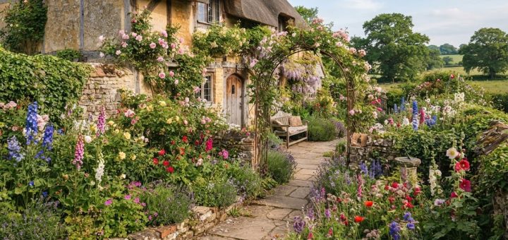 jardin de cottage anglais